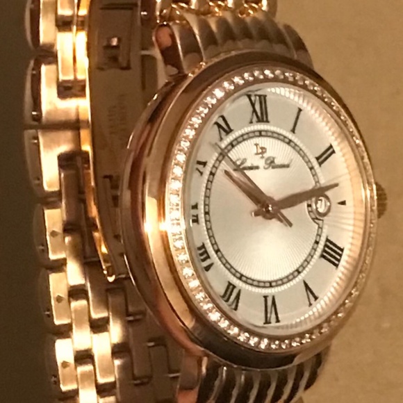 Lucien Piccard Women's Watch Fantasio Quartz Crystal Accented Bracelet Watch - Picture 13 of 14